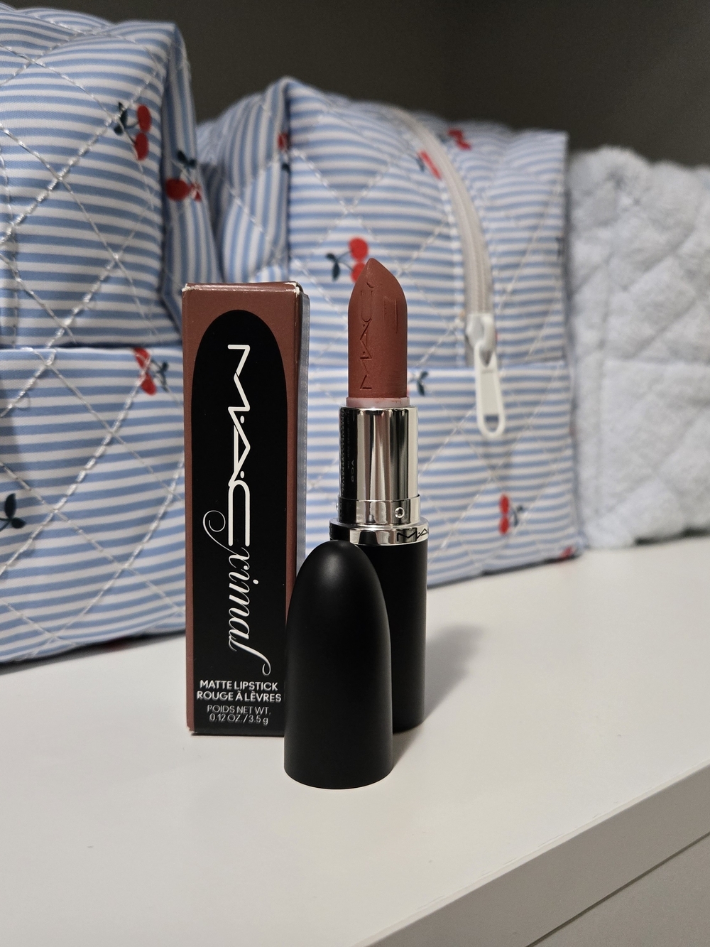 MAC Cosmetics Silky Matte 12HR Wear Lipstick Shade Warm Teddy